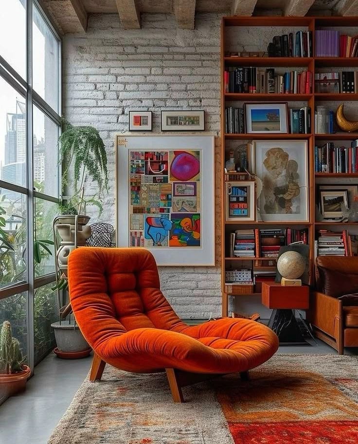 Therapy office with comfortable seating